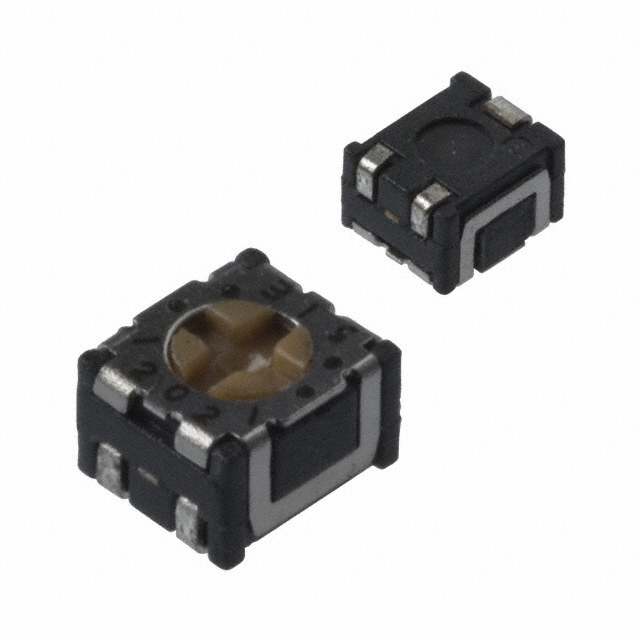 TRIMMER 10K OHM 0.1W J LEAD TOP