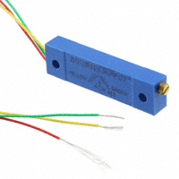 TRIMMER 2K OHM 1W WIRE LEAD SIDE