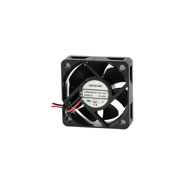 FAN AXIAL 50X10MM 12VDC WIRE